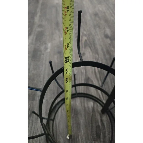 3-Tier 15 Mug Cup Tree Metal Rack Holder Display Stand  Vintage Style - Picture 2 of 6